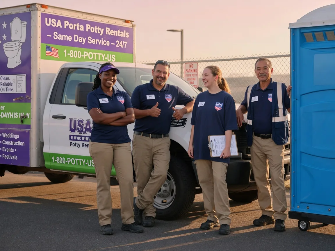 Porta Potty Rental company in Weston, OH
